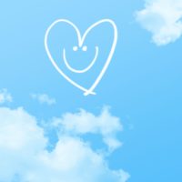 青空とハート
